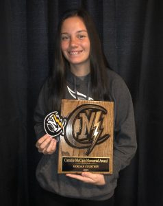 2019-2020 Camille McCain Memorial Award Recipient - Morgan Courtney